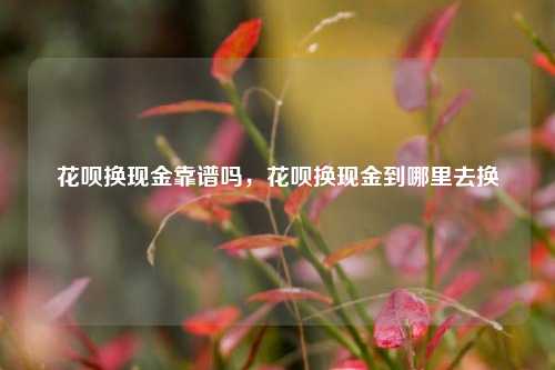 花呗换现金靠谱吗，花呗换现金到哪里去换